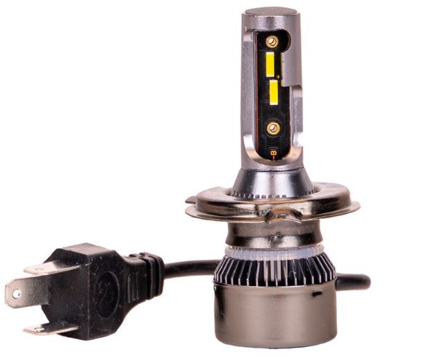 H4 LED-ajovalopolttimot 6500K, 5000LM (Pari)