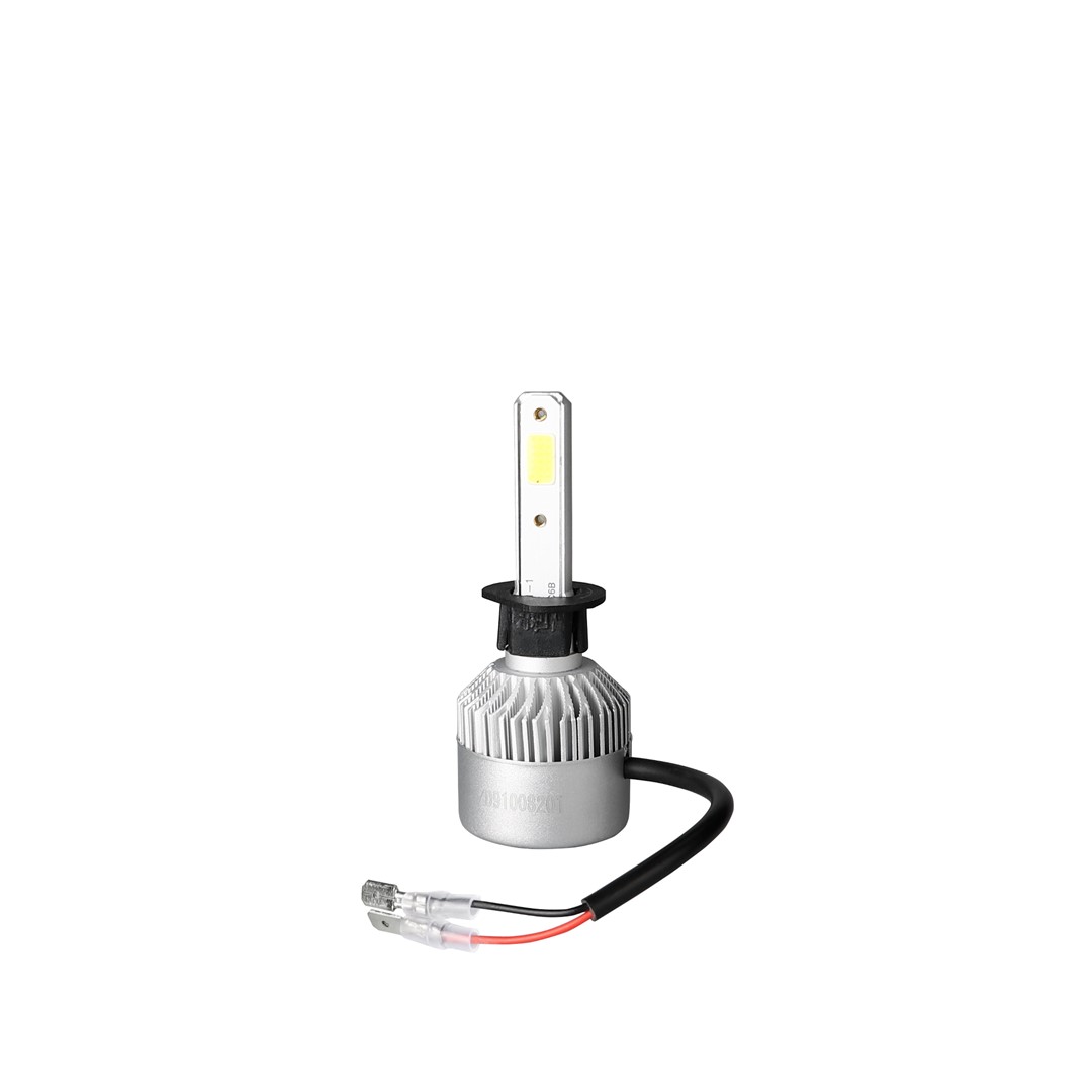 H1 LED-ajovalopolttimot 6500K, 5000LM (Pari)
