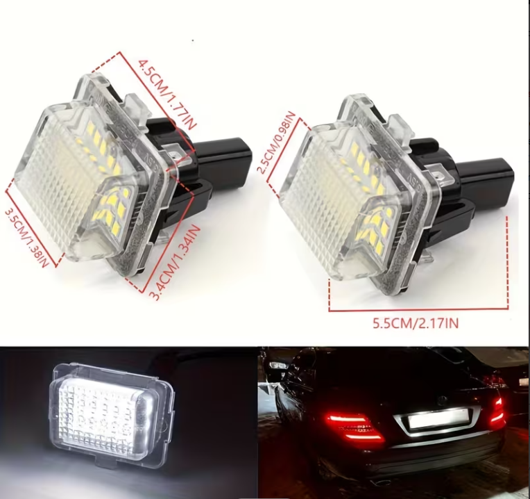 LED-kilvenvalot Mercedes-Benz W212 / W204 (PARI)