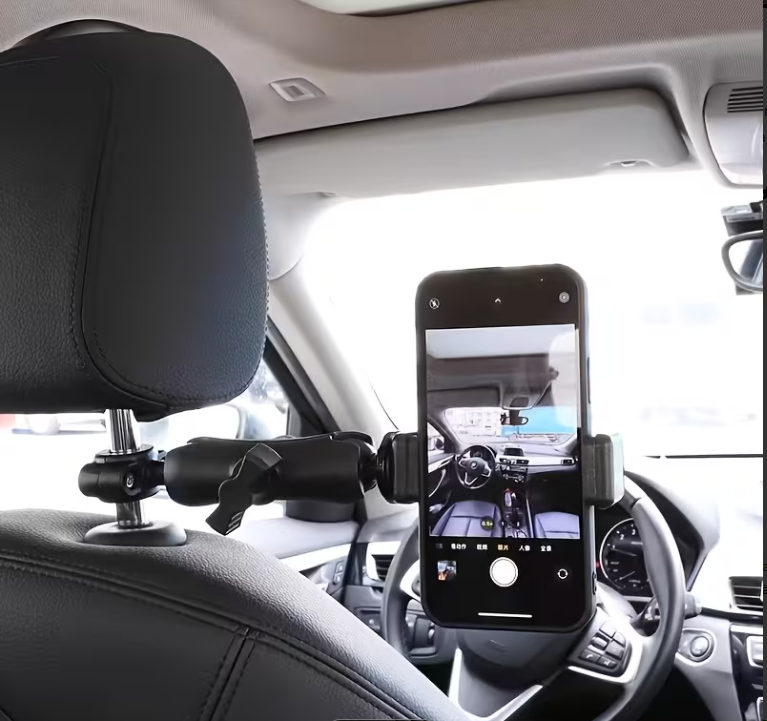 180° kääntyvä puhelinteline autoon – Vakaa & monikäyttöinen