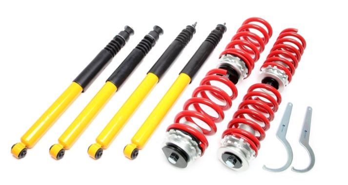 TA-Technix coilover-alustasarja MB W202/S202/W210 – korkeussäädettävä