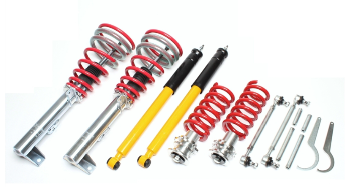 TA-Technix coilover-alustasarja MB W203/S203 – korkeussäädettävä
