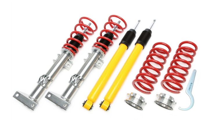 TA-Technix coilover-alustasarja MB W204/C204 – korkeussäädettävä
