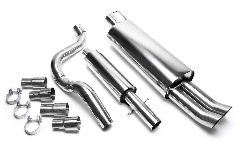 Ruostumaton Catback-pakoputkisto 2x3'' - A3 8L / Golf 4 / Leon 1M